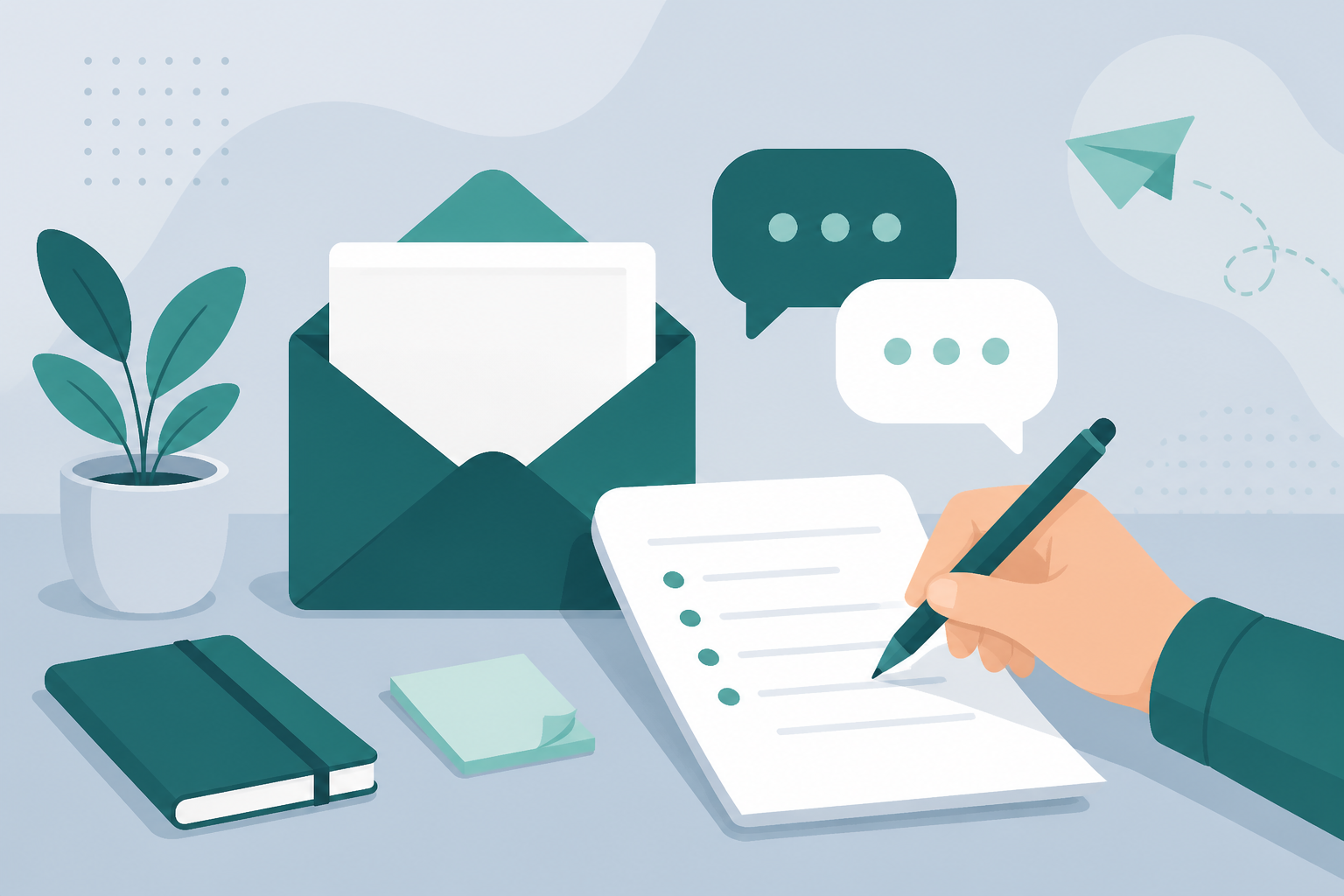 What to include in your first message