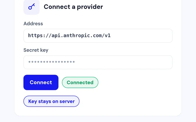Step 1: Connect