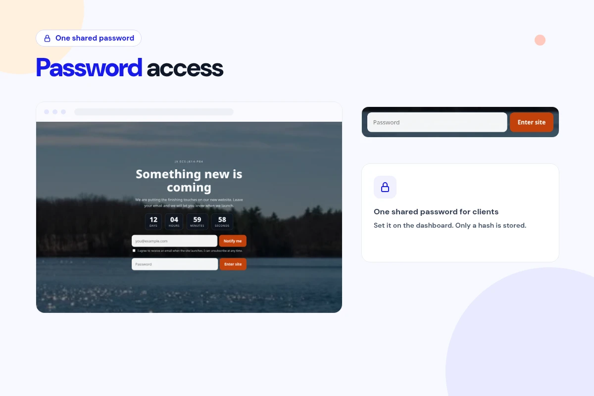 Shared Password Access