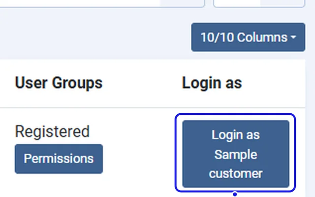 Step 2: Log in as