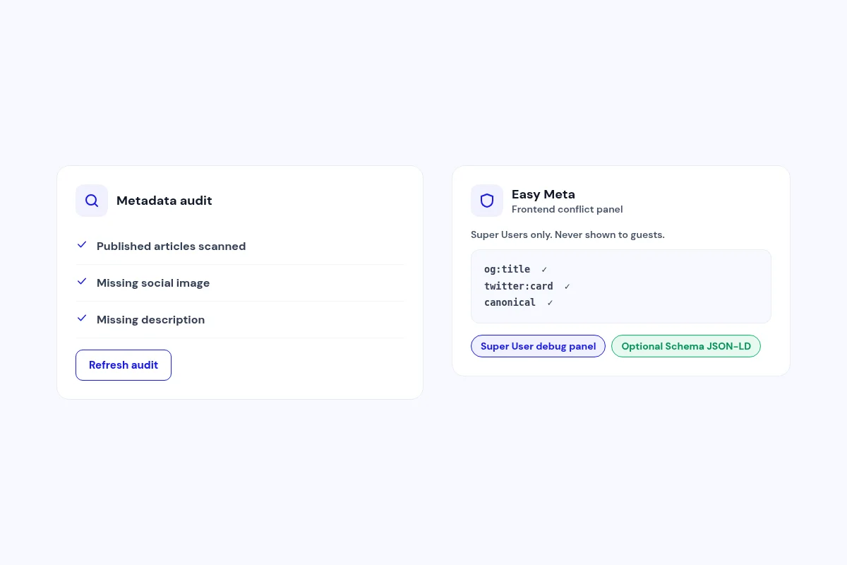 Check your metadata health
