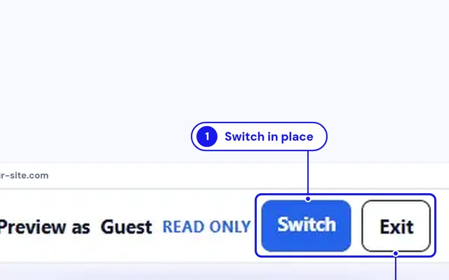 Step 3: Switch or Exit
