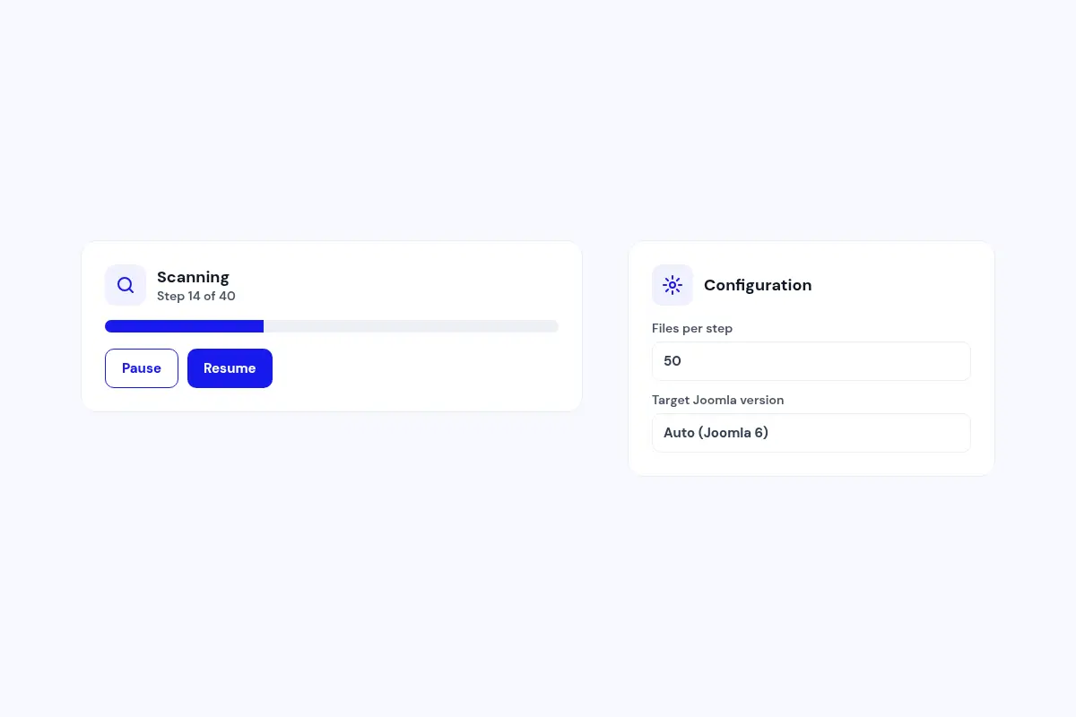 Comfortable on modest hosting