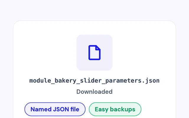 Step 2: Export