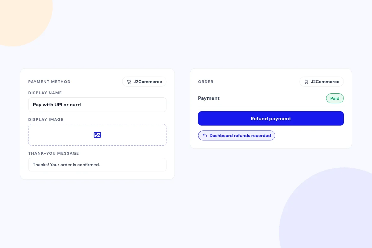 Your checkout, your wording