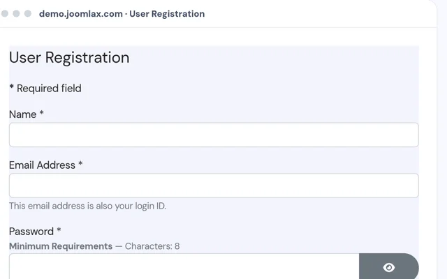 Step 3: Sign up