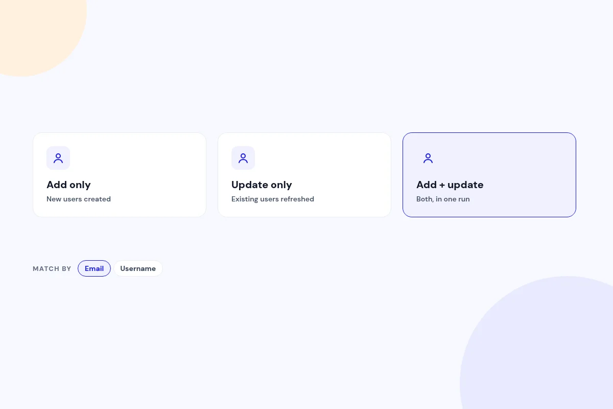 Add, update or both