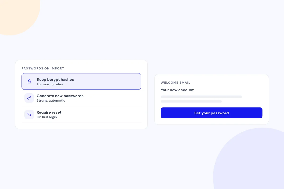 Passwords handled your way